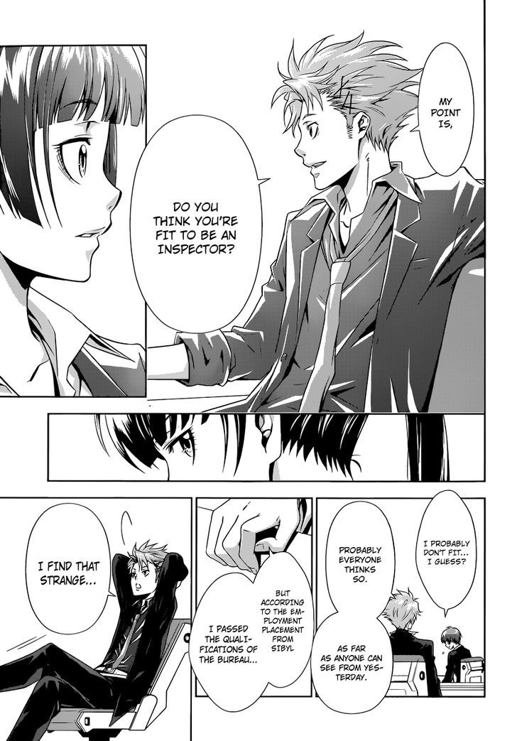 Kanshikan Tsunemori Akane Chapter 2 page 26 - Chapter 2 : System