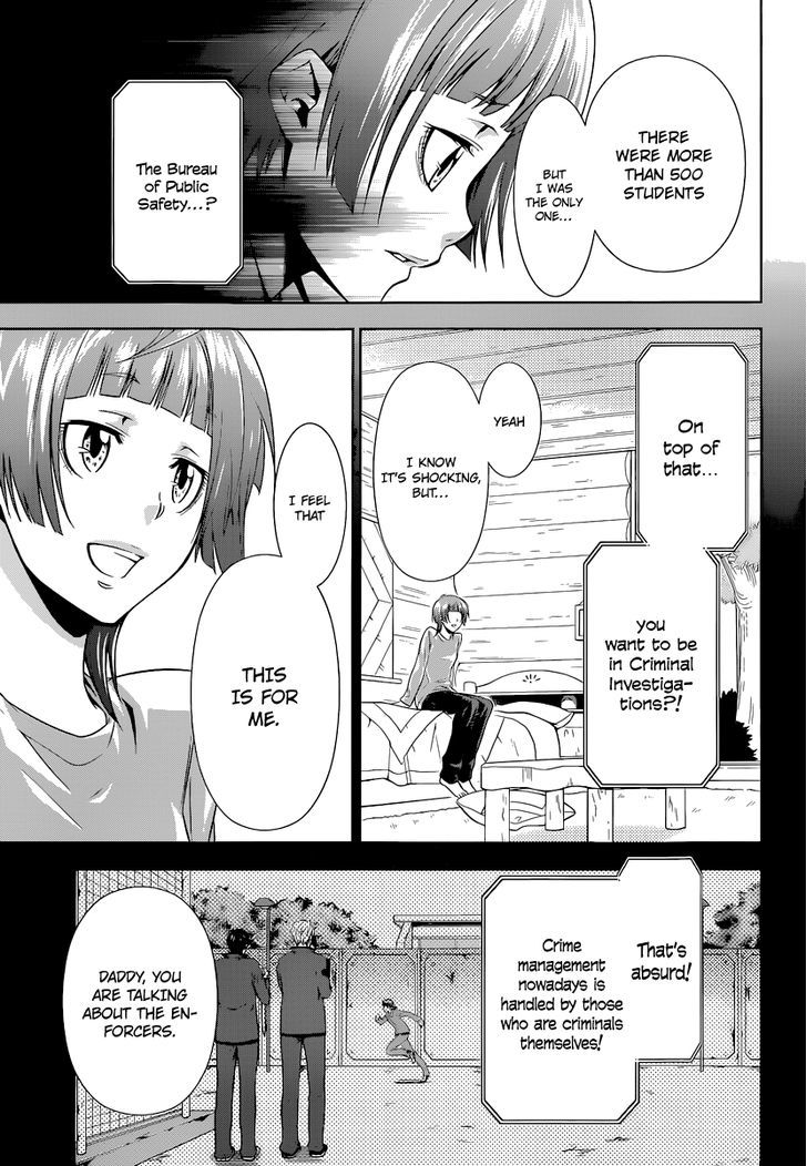 Kanshikan Tsunemori Akane Chapter 2 page 28 - Chapter 2 : System