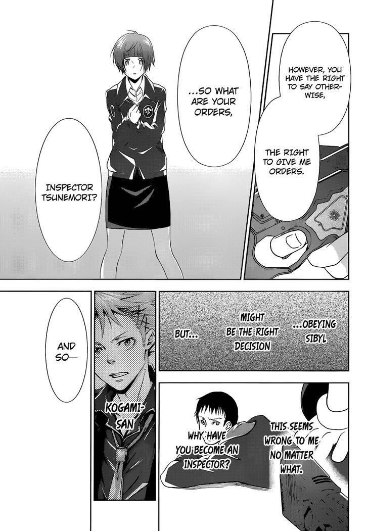 Kanshikan Tsunemori Akane Chapter 2 page 50 - Chapter 2 : System