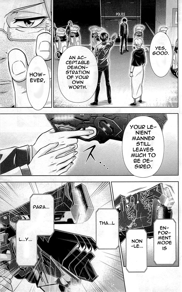 Kanshikan Tsunemori Akane Chapter 20 page 28 - Chapter 20 : Promises Written in Water