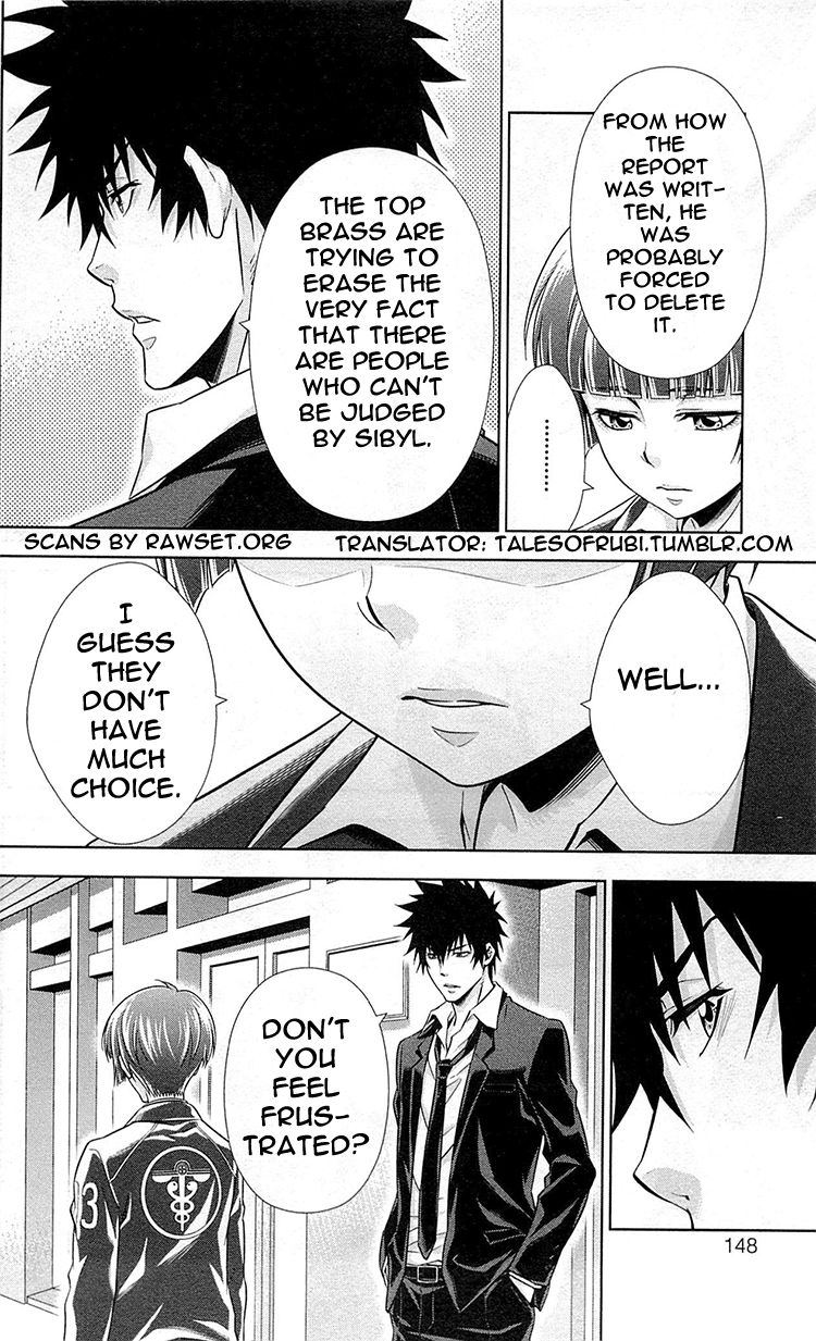 Kanshikan Tsunemori Akane Chapter 20 page 3 - Chapter 20 : Promises Written in Water