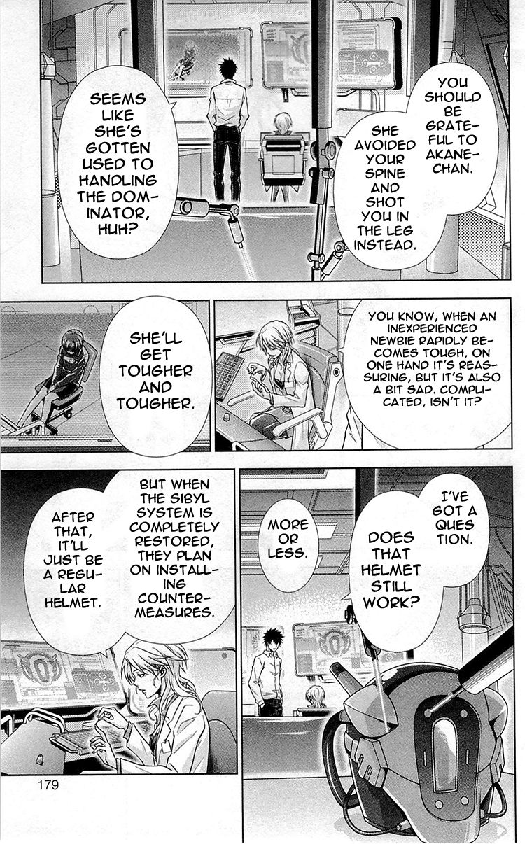 Kanshikan Tsunemori Akane Chapter 20 page 34 - Chapter 20 : Promises Written in Water