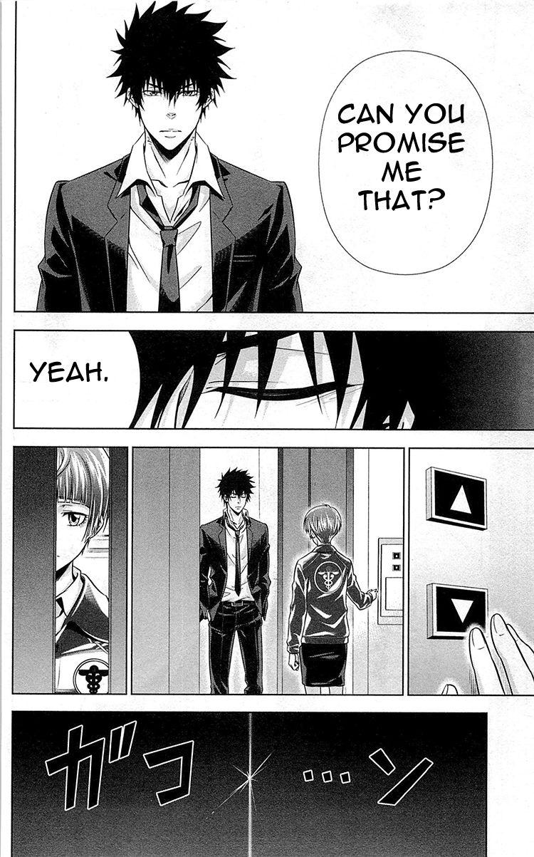 Kanshikan Tsunemori Akane Chapter 20 page 9 - Chapter 20 : Promises Written in Water
