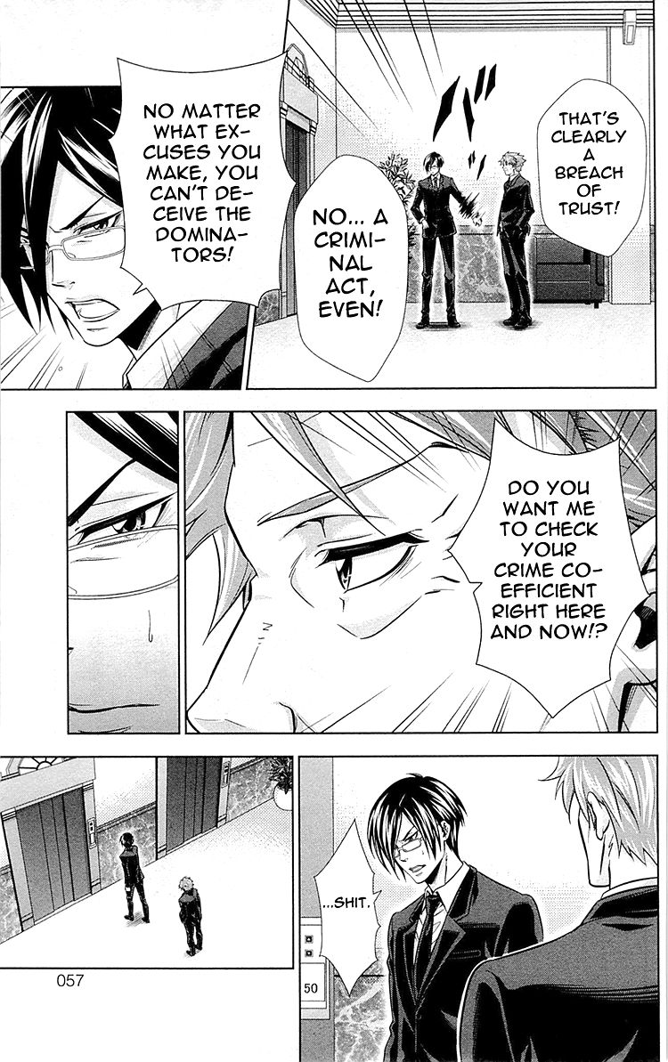 Kanshikan Tsunemori Akane Chapter 21 page 28 - Chapter 21 : Transparent Shadow