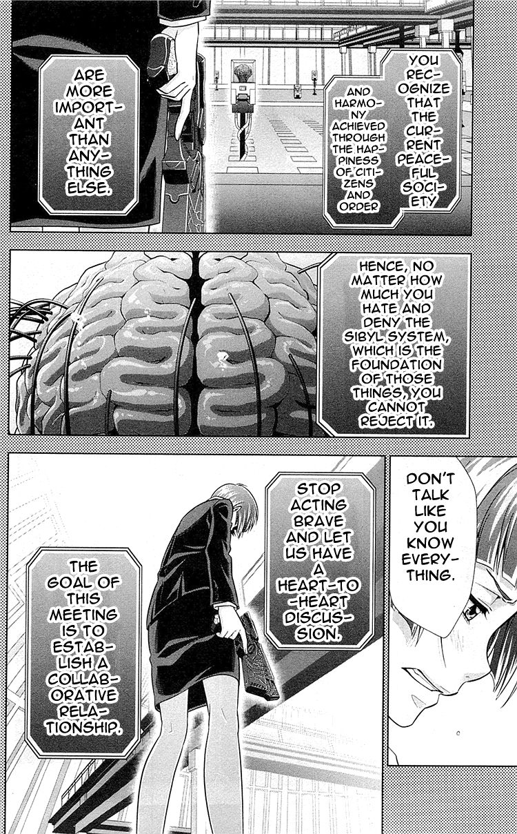 Kanshikan Tsunemori Akane Chapter 22 page 45 - Chapter 22 : The Place Where Justice Is Found