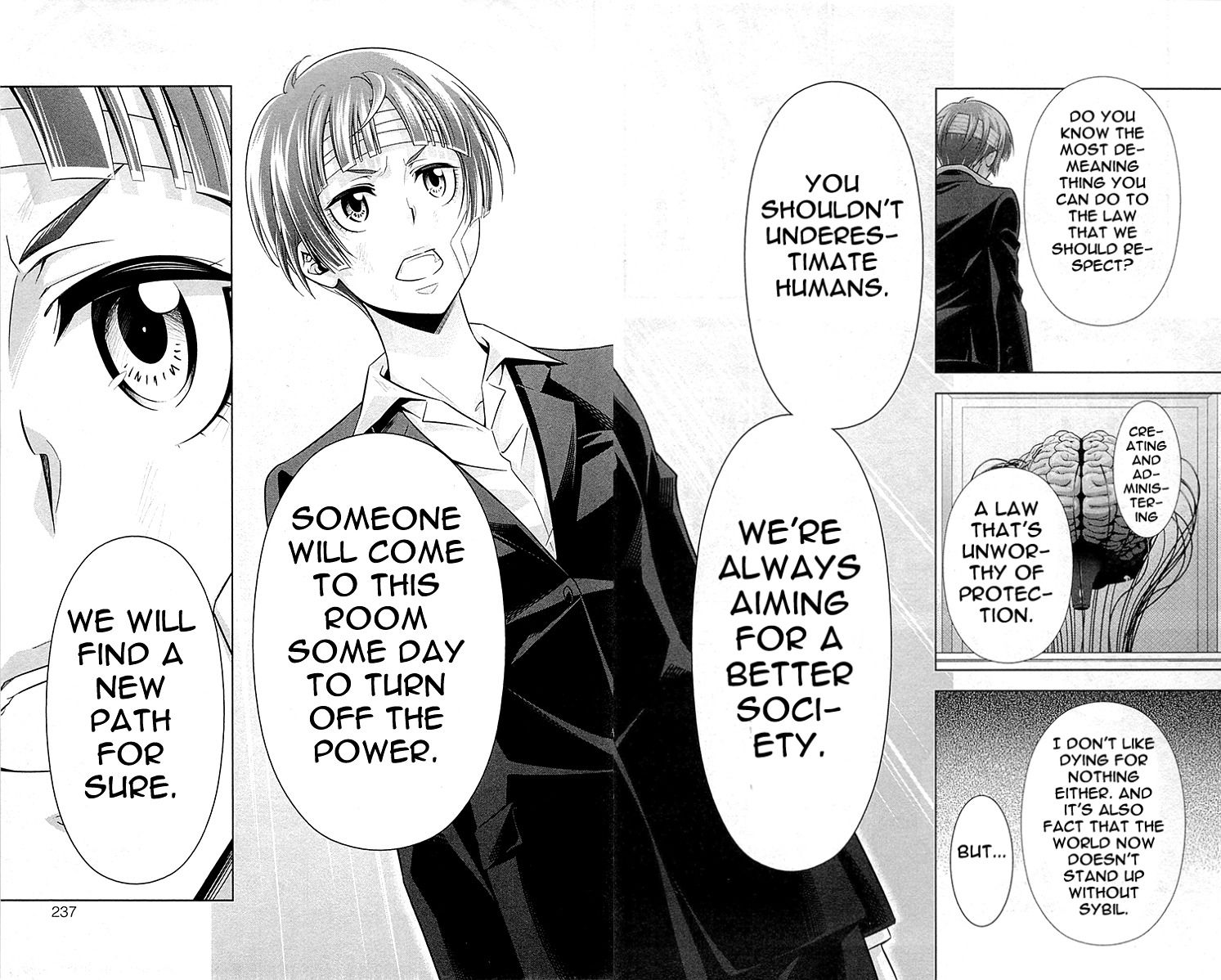 Kanshikan Tsunemori Akane Chapter 25 page 47 - Chapter 25 : Perfect World (Final)