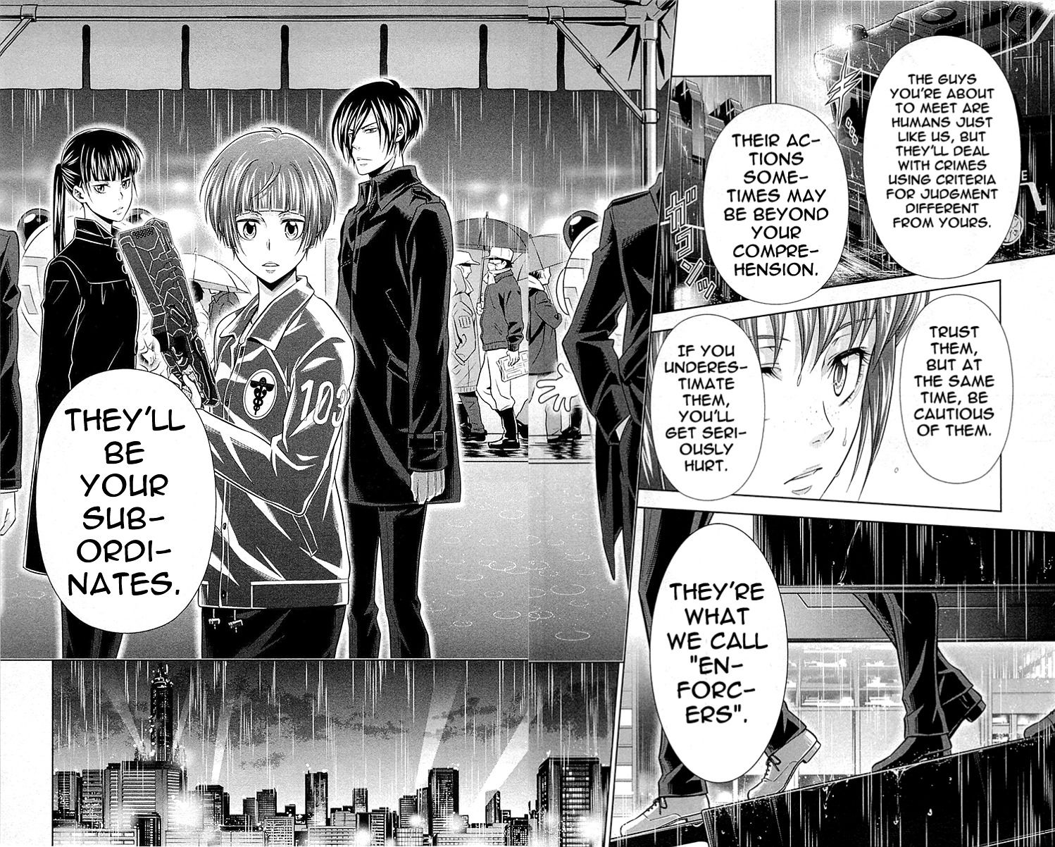 Kanshikan Tsunemori Akane Chapter 25 page 58 - Chapter 25 : Perfect World (Final)