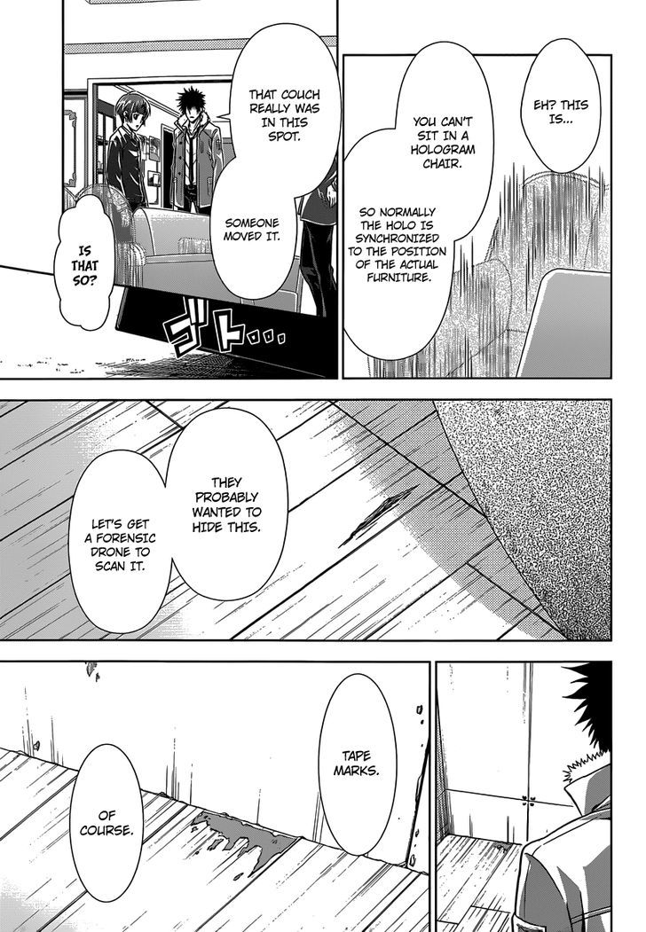 Kanshikan Tsunemori Akane Chapter 5 page 12 - Chapter 5 : Your Mask That No One Knows