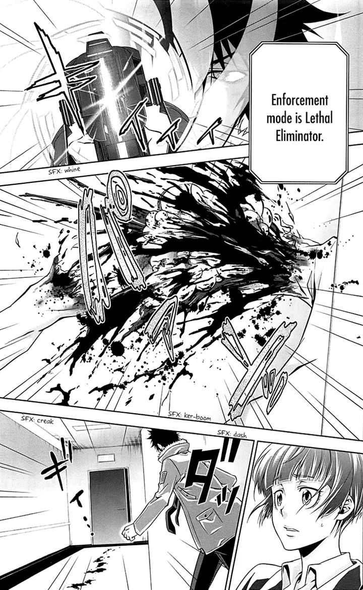 Kanshikan Tsunemori Akane Chapter 6 page 33 - Chapter 6 : Your Face That Nobody Knows