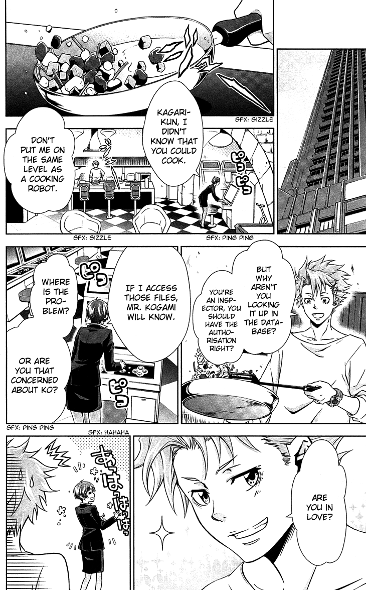 Kanshikan Tsunemori Akane Chapter 7 page 13 - Chapter 7 : Return of the Psychotic Prince