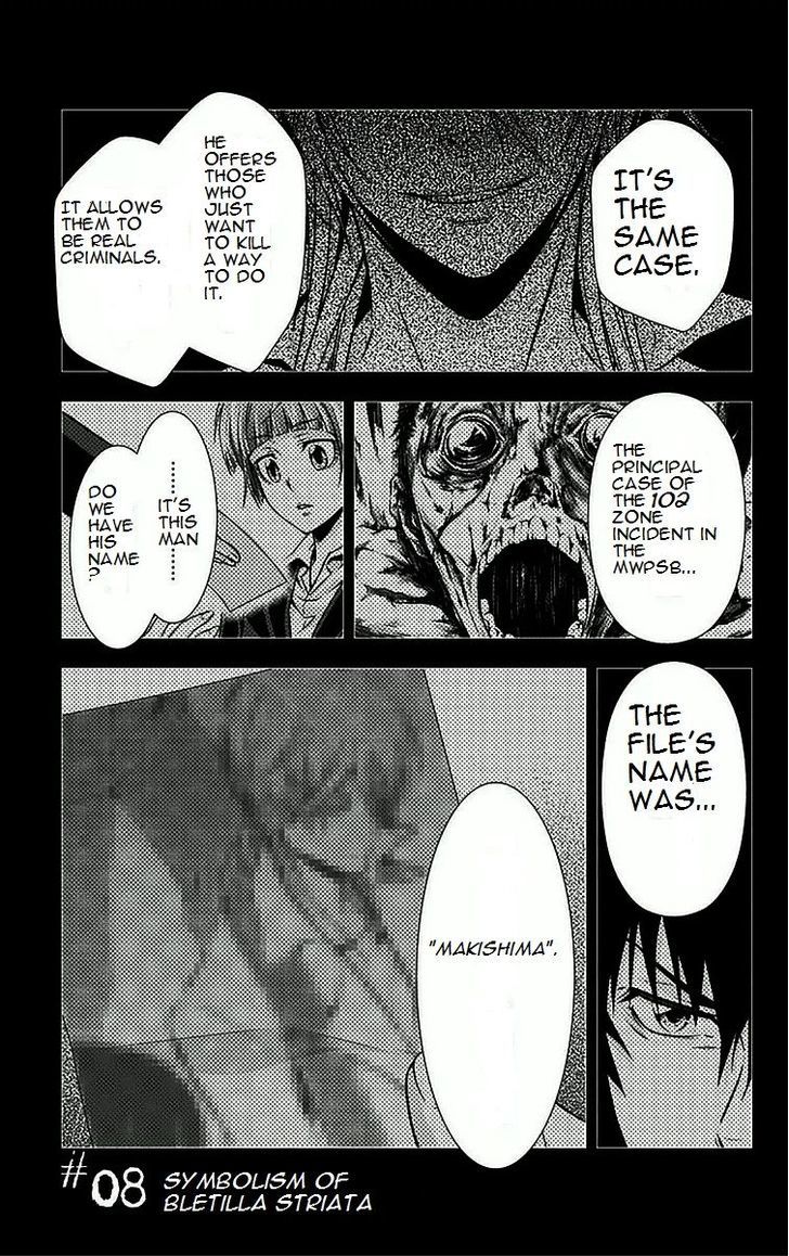 Kanshikan Tsunemori Akane Chapter 8.2 page 8 - Chapter 8 v2 : Symbolism Of Bletilla Striata