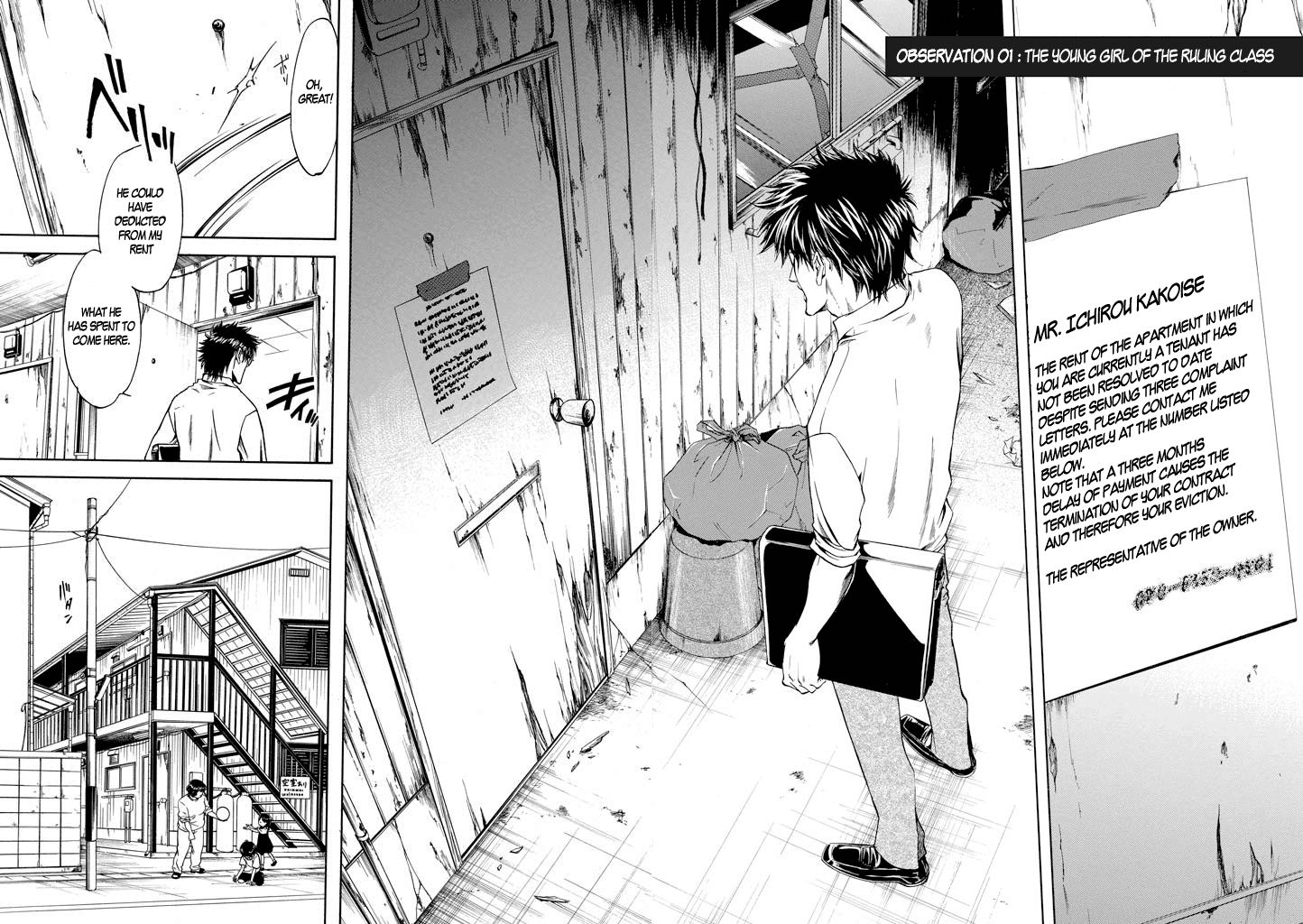 Kansokusha Tamami Chapter 1 page 8 - Chapter 1 : The Young Girl of the Ruling Class