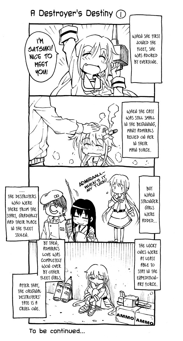 Kantai Collection - A Destroyer Destiny Chapter 0 page 1 - Chapter 0 : #1 to #28