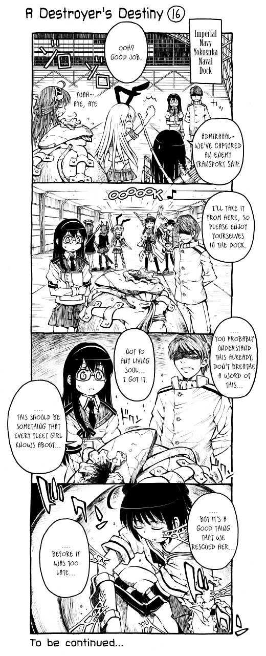 Kantai Collection - A Destroyer Destiny Chapter 0 page 16 - Chapter 0 : #1 to #28