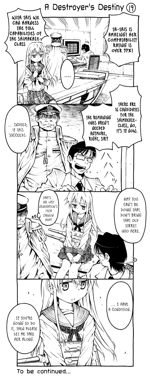 Kantai Collection - A Destroyer Destiny Chapter 0 page 19 - Chapter 0 : #1 to #28