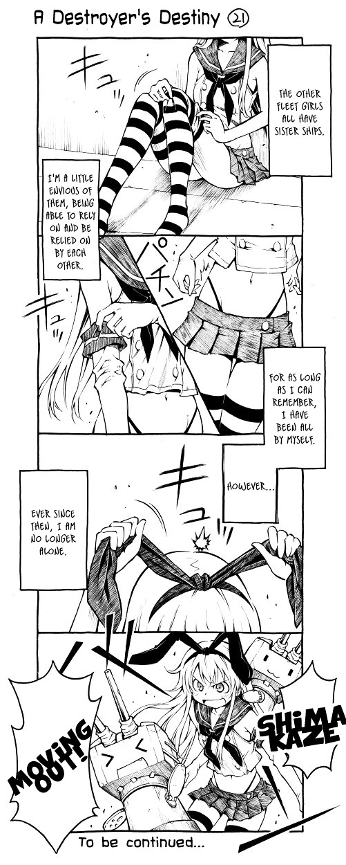 Kantai Collection - A Destroyer Destiny Chapter 0 page 21 - Chapter 0 : #1 to #28