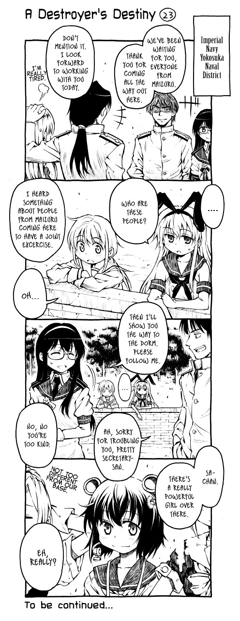 Kantai Collection - A Destroyer Destiny Chapter 0 page 23 - Chapter 0 : #1 to #28