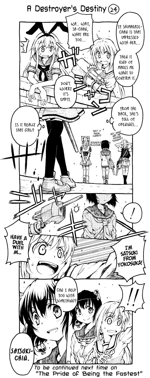 Kantai Collection - A Destroyer Destiny Chapter 0 page 24 - Chapter 0 : #1 to #28