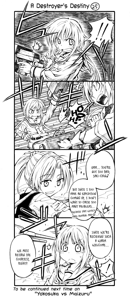 Kantai Collection - A Destroyer Destiny Chapter 0 page 25 - Chapter 0 : #1 to #28