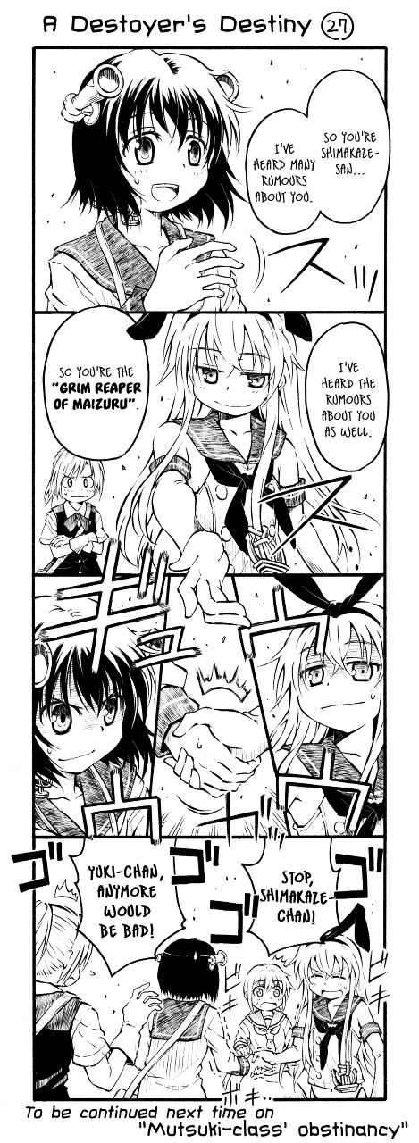 Kantai Collection - A Destroyer Destiny Chapter 0 page 27 - Chapter 0 : #1 to #28