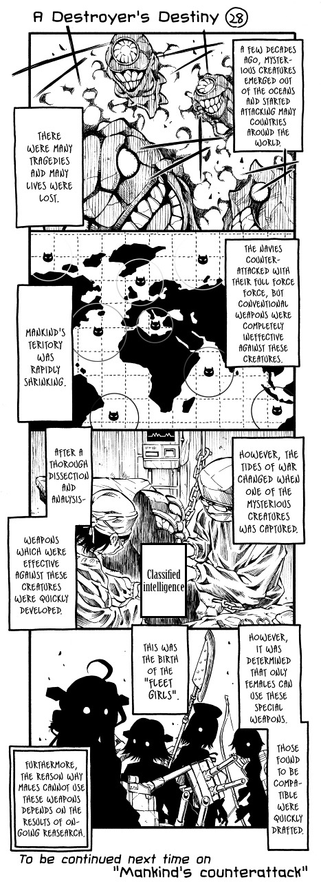 Kantai Collection - A Destroyer Destiny Chapter 0 page 28 - Chapter 0 : #1 to #28