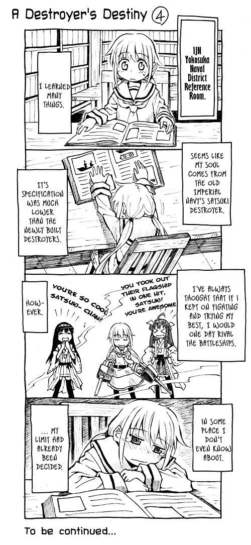 Kantai Collection - A Destroyer Destiny Chapter 0 page 4 - Chapter 0 : #1 to #28