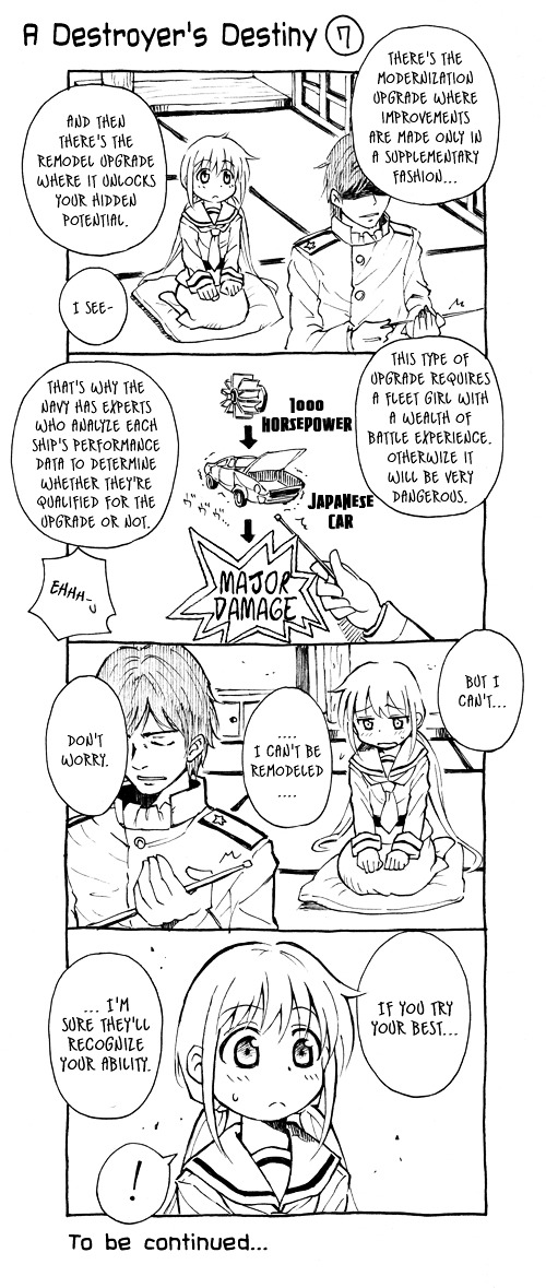 Kantai Collection - A Destroyer Destiny Chapter 0 page 7 - Chapter 0 : #1 to #28