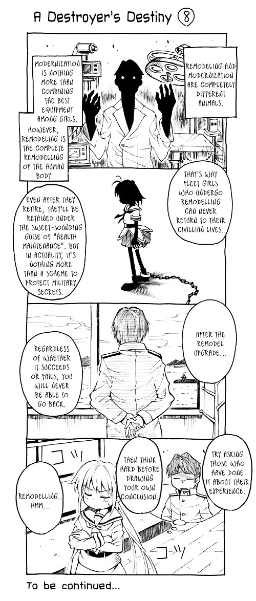 Kantai Collection - A Destroyer Destiny Chapter 0 page 8 - Chapter 0 : #1 to #28