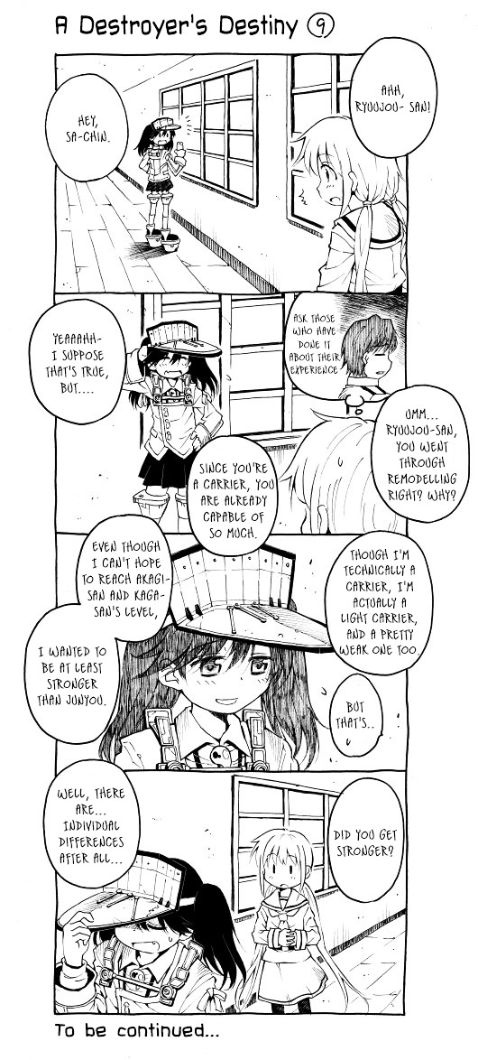 Kantai Collection - A Destroyer Destiny Chapter 0 page 9 - Chapter 0 : #1 to #28
