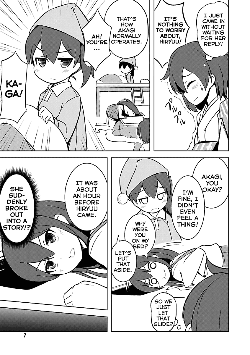 Kantai Collection - Comic a la Carte - Maizuru Chinjufu Hen Chapter 1.3 page 8 - Chapter 1 v3 : Akagi-senpai and I