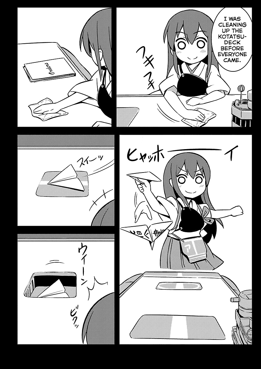 Kantai Collection - Comic a la Carte - Maizuru Chinjufu Hen Chapter 1.3 page 9 - Chapter 1 v3 : Akagi-senpai and I
