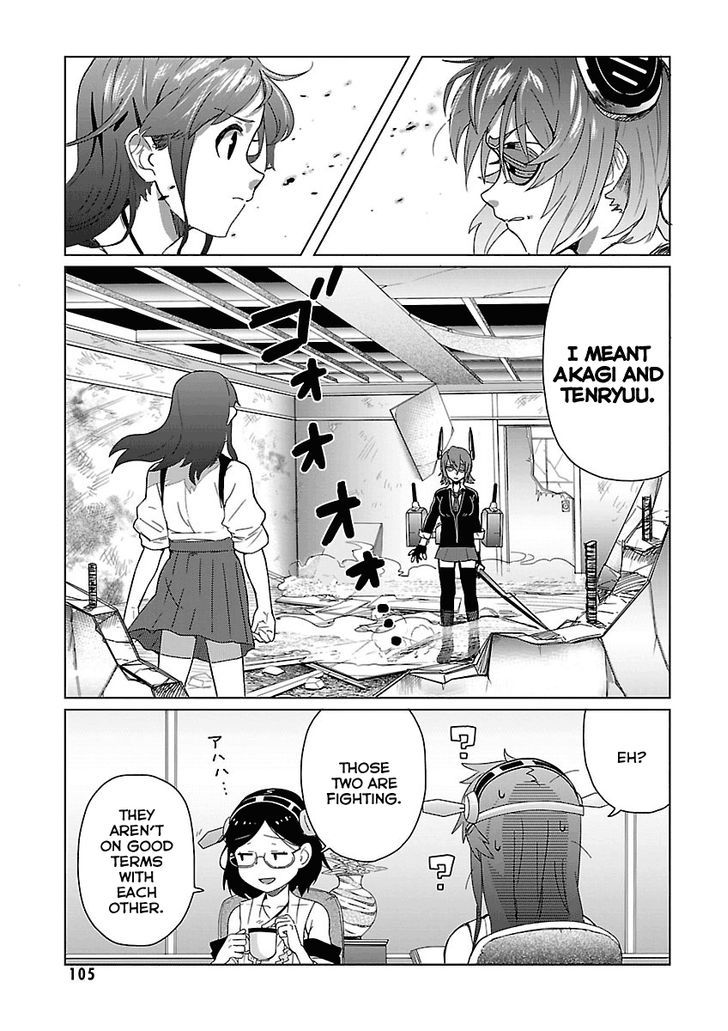 Kantai Collection - Comic a la Carte - Maizuru Chinjufu Hen Chapter 11 page 3 - Chapter 11 : Our Naval District's Akagi and Tenryuu are on Bad Terms