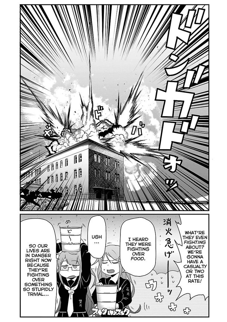 Kantai Collection - Comic a la Carte - Maizuru Chinjufu Hen Chapter 11 page 7 - Chapter 11 : Our Naval District's Akagi and Tenryuu are on Bad Terms