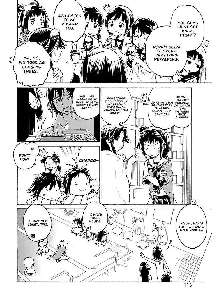 Kantai Collection - Comic a la Carte - Maizuru Chinjufu Hen Chapter 13 page 2 - Chapter 13 : We're Storming the Baths!