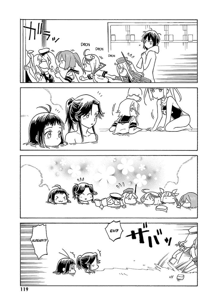 Kantai Collection - Comic a la Carte - Maizuru Chinjufu Hen Chapter 13 page 5 - Chapter 13 : We're Storming the Baths!