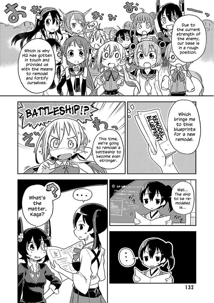 Kantai Collection - Comic a la Carte - Maizuru Chinjufu Hen Chapter 14 page 2 - Chapter 14 : Battleship Kiyoshimo