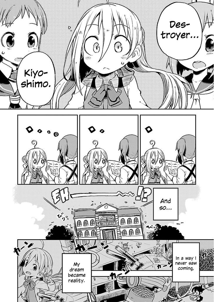 Kantai Collection - Comic a la Carte - Maizuru Chinjufu Hen Chapter 14 page 3 - Chapter 14 : Battleship Kiyoshimo