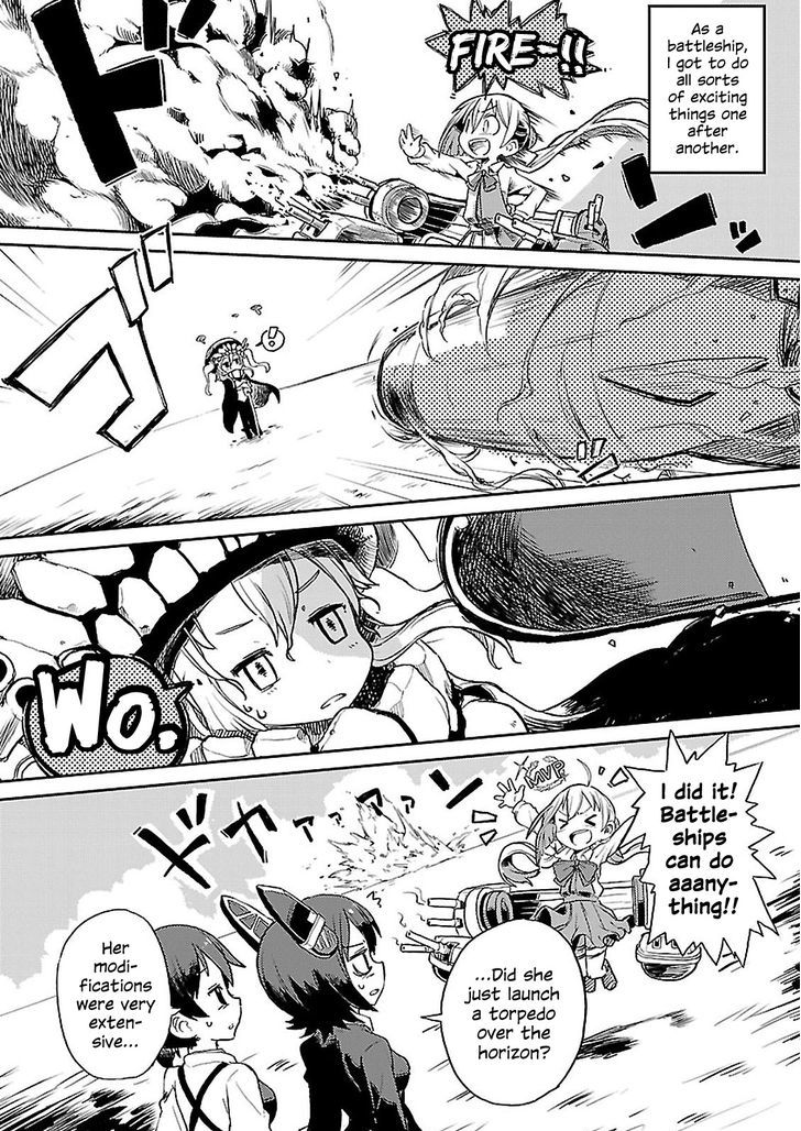 Kantai Collection - Comic a la Carte - Maizuru Chinjufu Hen Chapter 14 page 4 - Chapter 14 : Battleship Kiyoshimo