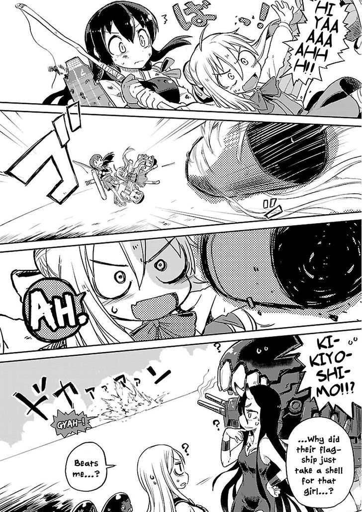 Kantai Collection - Comic a la Carte - Maizuru Chinjufu Hen Chapter 14 page 8 - Chapter 14 : Battleship Kiyoshimo