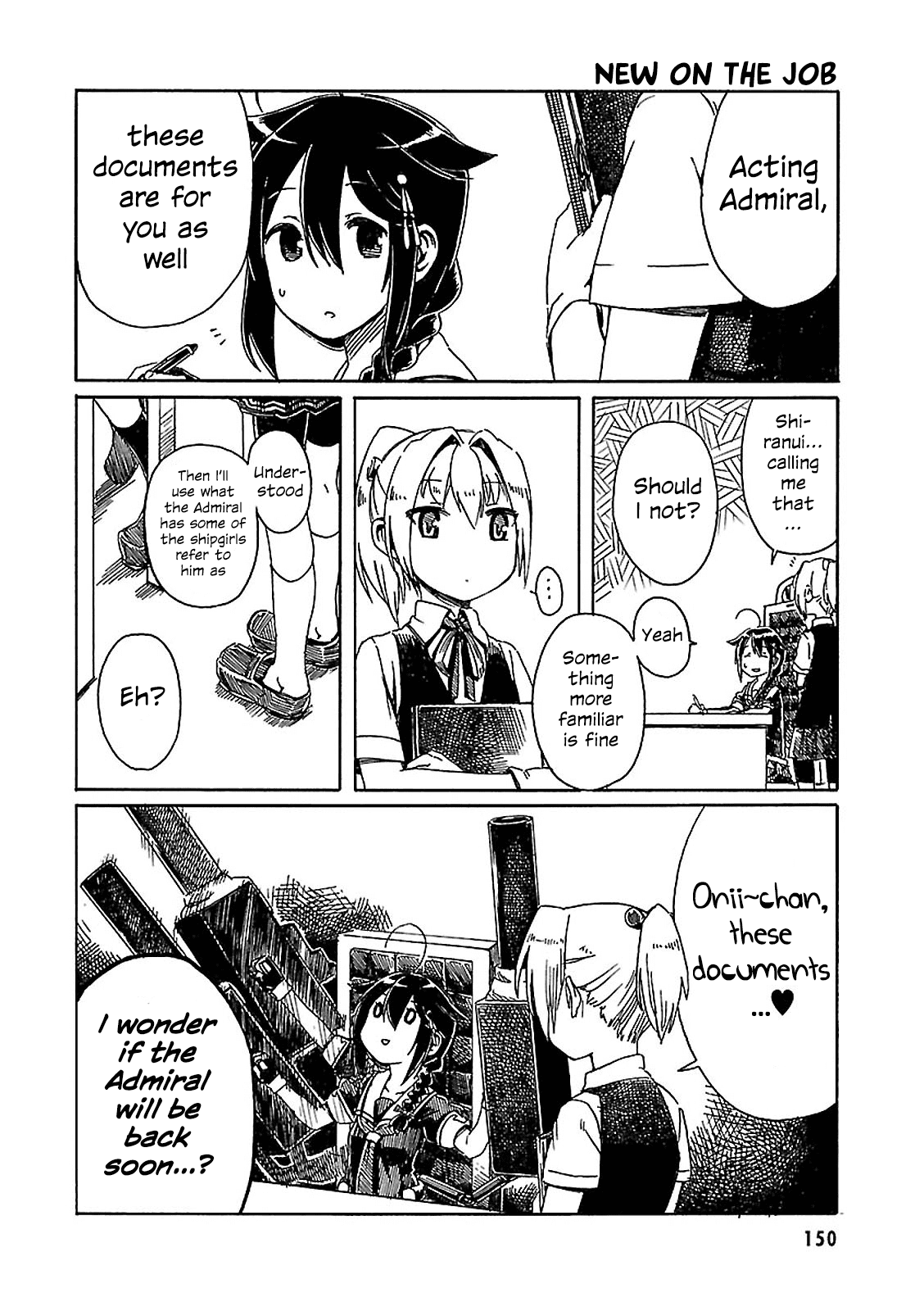 Kantai Collection - Comic a la Carte - Maizuru Chinjufu Hen Chapter 16 page 4 - Chapter 16 : The Admiral's Absence