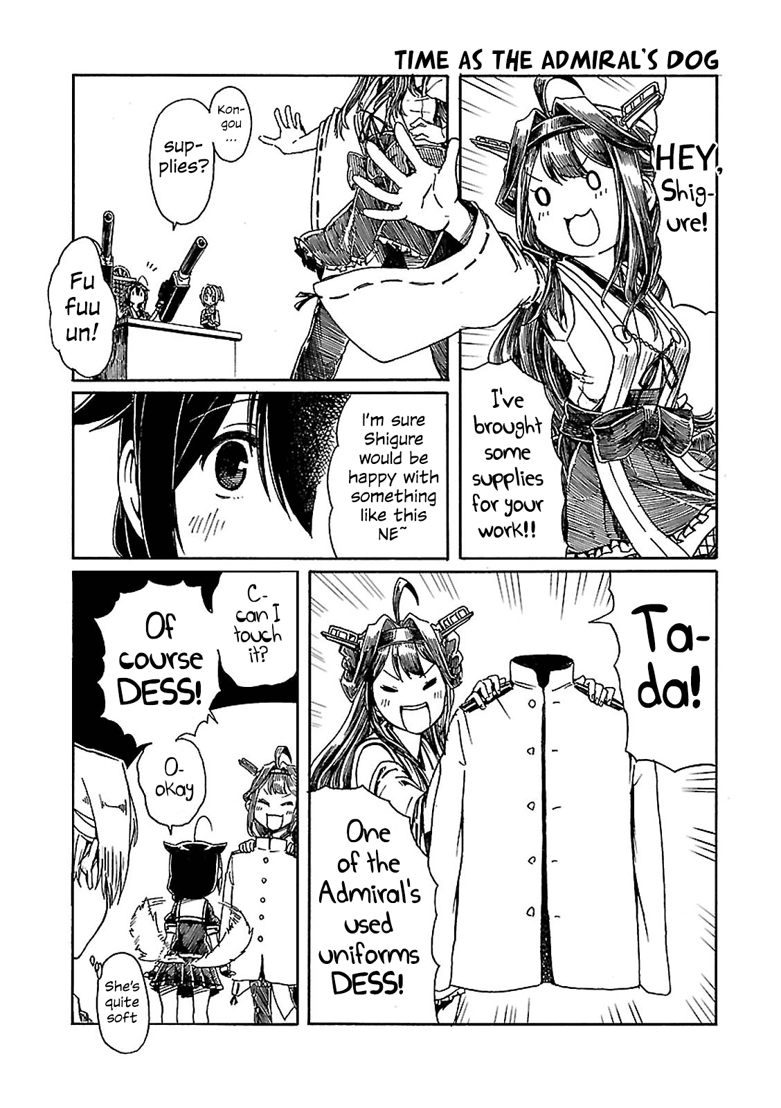 Kantai Collection - Comic a la Carte - Maizuru Chinjufu Hen Chapter 16 page 5 - Chapter 16 : The Admiral's Absence