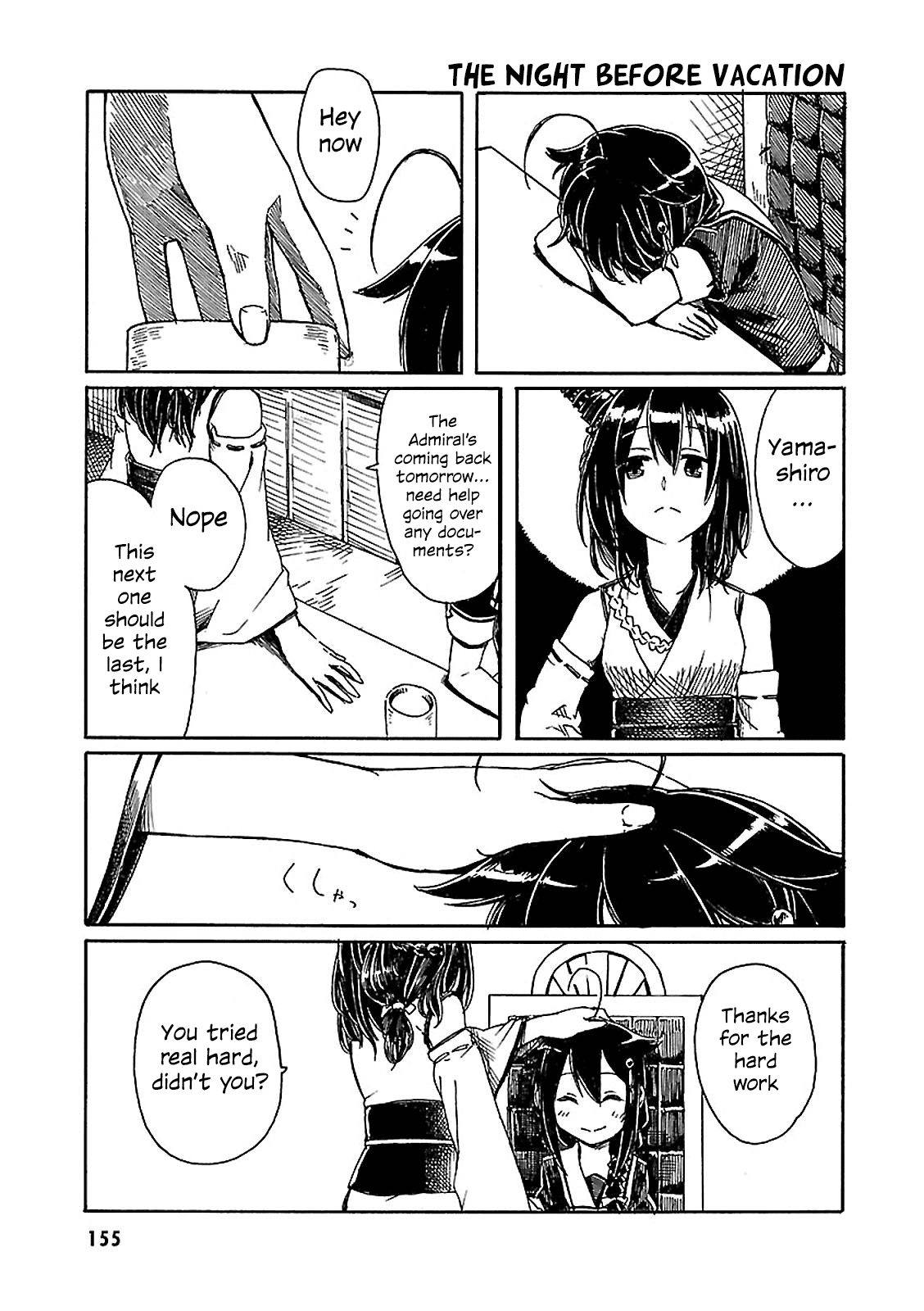 Kantai Collection - Comic a la Carte - Maizuru Chinjufu Hen Chapter 16 page 9 - Chapter 16 : The Admiral's Absence