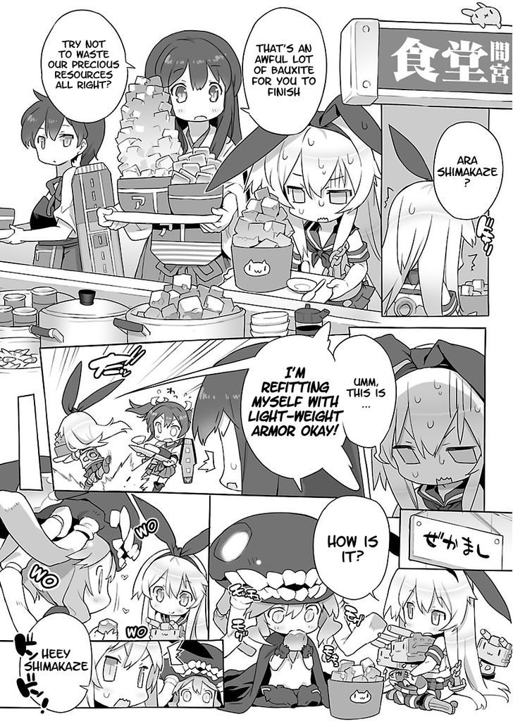 Kantai Collection - Comic a la Carte - Maizuru Chinjufu Hen Chapter 6 page 2 - Chapter 6 : An Encounter With the Unknown