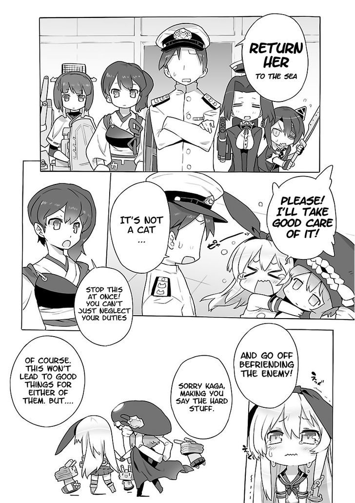 Kantai Collection - Comic a la Carte - Maizuru Chinjufu Hen Chapter 6 page 5 - Chapter 6 : An Encounter With the Unknown