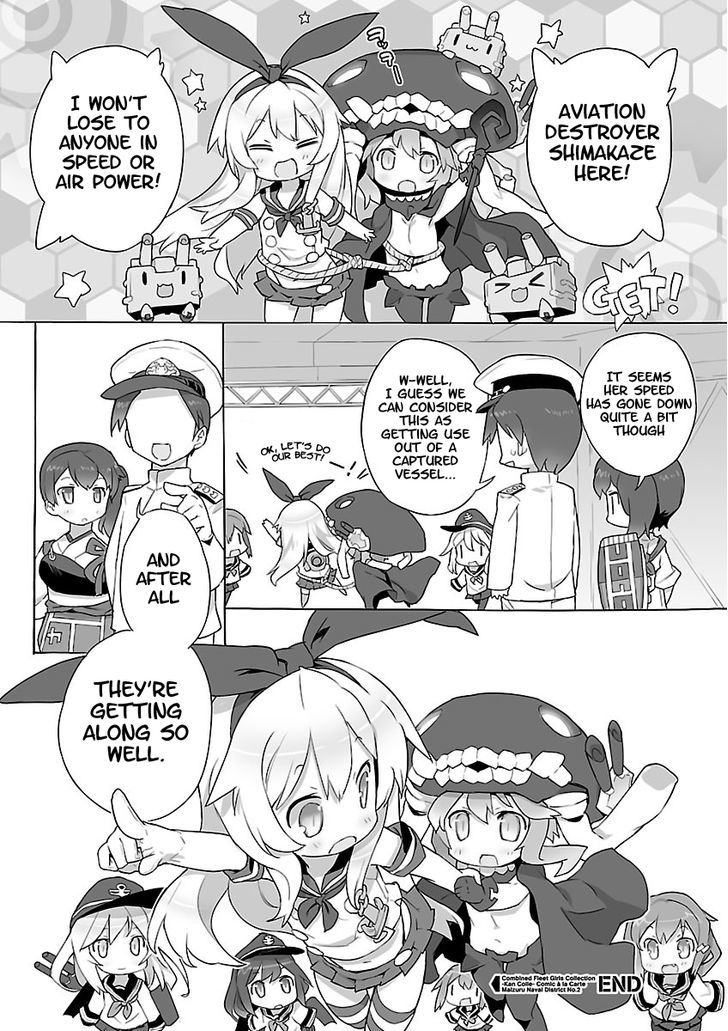 Kantai Collection - Comic a la Carte - Maizuru Chinjufu Hen Chapter 6 page 7 - Chapter 6 : An Encounter With the Unknown