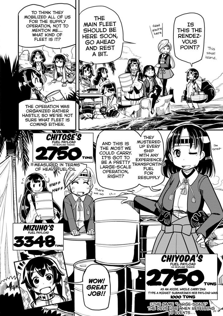 Kantai Collection -Kan Colle- Dengeki Comic Anthology: Sasebo Chinjufu-hen Chapter 10.4 page 2 - Vol.10 Chapter 4 : Bingo Fuel