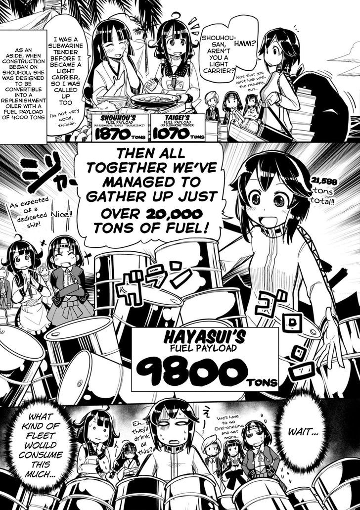 Kantai Collection -Kan Colle- Dengeki Comic Anthology: Sasebo Chinjufu-hen Chapter 10.4 page 3 - Vol.10 Chapter 4 : Bingo Fuel