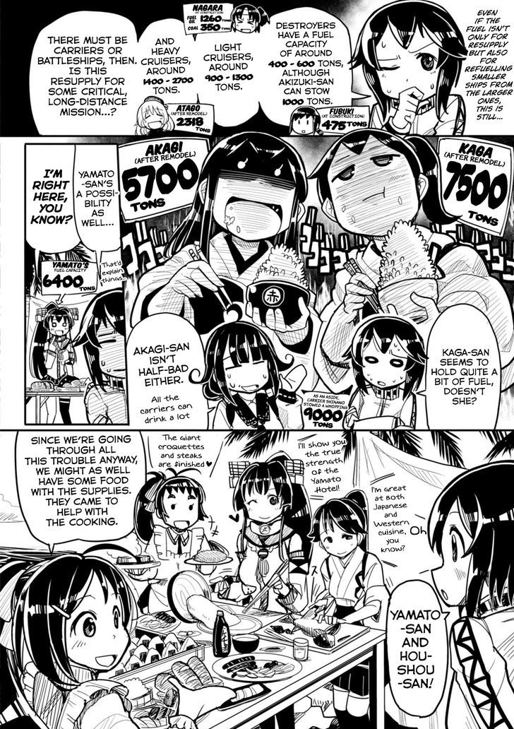 Kantai Collection -Kan Colle- Dengeki Comic Anthology: Sasebo Chinjufu-hen Chapter 10.4 page 4 - Vol.10 Chapter 4 : Bingo Fuel