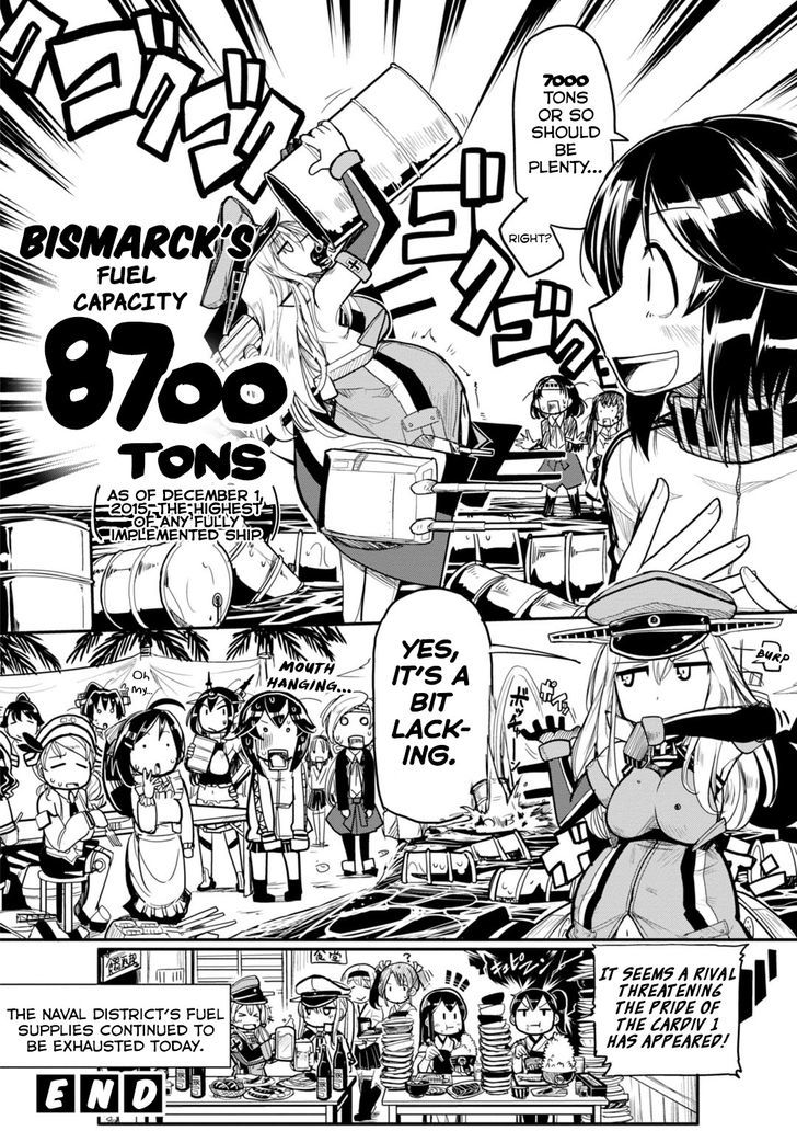 Kantai Collection -Kan Colle- Dengeki Comic Anthology: Sasebo Chinjufu-hen Chapter 10.4 page 6 - Vol.10 Chapter 4 : Bingo Fuel