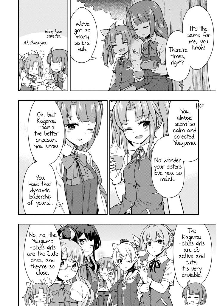 Kantai Collection -Kan Colle- Dengeki Comic Anthology: Sasebo Chinjufu-hen Chapter 11.8 page 2 - Vol.11 Chapter 8 : The YuuKage Contrast